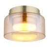 Globo lighting Higgins ceiling light gold, 1-light source