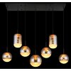 Globo lighting Severin hanging light LED black, 1-light source