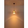 Globo lighting Severin hanging light LED black, 1-light source