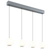 Globo lighting Simmons hanging light LED grey, 1-light source