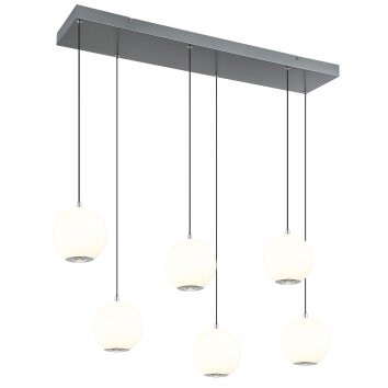 Globo lighting Simmons hanging light LED grey, 1-light source