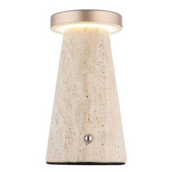 Globo lighting Adina table lamp LED grey, 1-light source