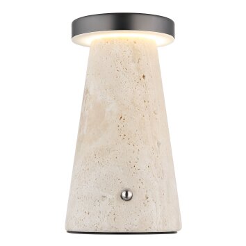 Globo lighting Adina table lamp LED grey, 1-light source