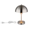 Mushroom Lamp  Globo lighting Atoma table lamp matt nickel, 1-light source