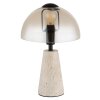 Mushroom Lamp  Globo lighting Lars table lamp grey, 1-light source