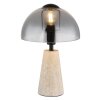 Mushroom Lamp  Globo lighting Lars table lamp grey, 1-light source