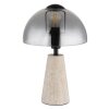 Mushroom Lamp  Globo lighting Lars table lamp grey, 1-light source