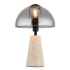 Mushroom Lamp  Globo lighting Lars table lamp grey, 1-light source