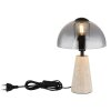 Mushroom Lamp  Globo lighting Lars table lamp grey, 1-light source
