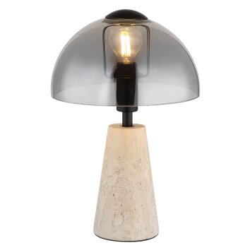 Mushroom Lamp  Globo lighting Lars table lamp grey, 1-light source