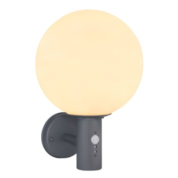 Globo lighting Ossy outdoor light white, 1-light source