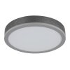 Globo lighting Doro ceiling light LED grey, silver, 1-light source