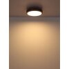 Globo lighting Doro ceiling light LED grey, silver, 1-light source