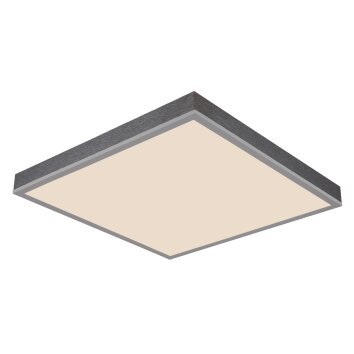 Globo lighting Doro ceiling light LED grey, silver, 1-light source, Remote control