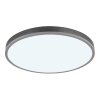 Globo lighting Doro ceiling light LED grey, silver, 1-light source, Remote control