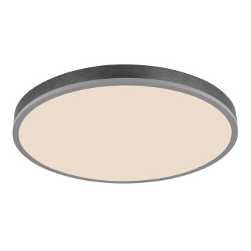 Globo lighting Doro ceiling light LED grey, silver, 1-light source, Remote control