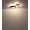 Globo lighting Jayden ceiling light LED grey, black, 1-light source, Remote control, Colour changer