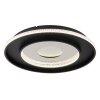 Globo lighting Marsh ceiling light LED black, 1-light source, Remote control