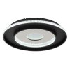 Globo lighting Marsh ceiling light LED black, 1-light source, Remote control