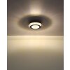 Globo lighting Jayden ceiling light LED anthracite, black, 1-light source
