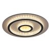Globo lighting Jayden ceiling light LED gold, black, 1-light source, Remote control