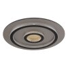 Globo lighting Jayden ceiling light LED gold, black, 1-light source, Remote control