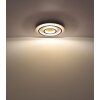 Globo lighting Jayden ceiling light LED gold, black, 1-light source, Remote control