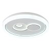 Globo lighting Ruiz ceiling light LED white, 1-light source