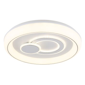 Globo lighting Ruiz ceiling light LED white, 1-light source