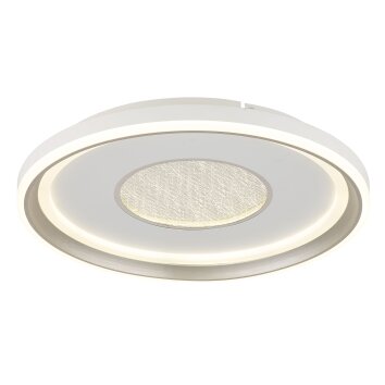 Globo lighting Eila ceiling light LED white, 1-light source, Remote control