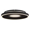 Globo lighting Emory ceiling light LED black, 1-light source