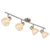 Globo lighting Zachery ceiling light matt nickel, 4-light sources
