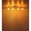 Globo lighting Zachery ceiling light matt nickel, 4-light sources