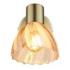 Globo lighting Zachery ceiling light, ceiling spotlight, wall light, wall spotlight brass, 1-light source