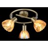 Globo lighting Zachery ceiling light brass, 3-light sources