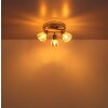 Globo lighting Zachery ceiling light brass, 3-light sources