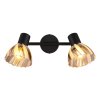 Globo lighting Zachery ceiling light black, 2-light sources