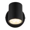 Globo lighting Walters ceiling light, ceiling spotlight, wall light, wall spotlight black, 1-light source