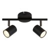Globo lighting Walters ceiling light black, 2-light sources