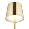 Globo lighting Vancouver table lamp LED gold, 1-light source