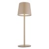 Globo lighting Vancouver table lamp LED sand-coloured, 1-light source
