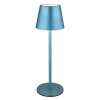 Globo lighting Vannie table lamp LED blue, 1-light source