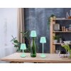 Globo lighting Vannie table lamp LED green, 1-light source