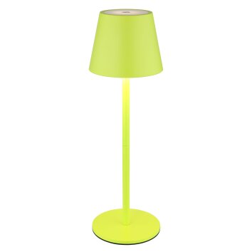 Globo lighting Vannie table lamp LED green, 1-light source
