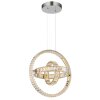 Globo lighting Neil hanging light LED chrome, 1-light source, Remote control