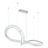 Globo lighting Neil hanging light LED chrome, 1-light source, Remote control