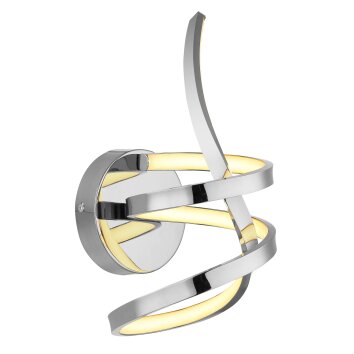 Globo lighting Iduna ceiling light LED chrome, 1-light source