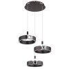 Globo lighting Hendricks hanging light LED bronze, 1-light source