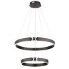 Globo lighting Hendricks hanging light LED bronze, 1-light source