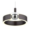 Globo lighting Hendricks hanging light LED bronze, 1-light source